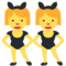 Women with Bunny Ears emoji on Twitter